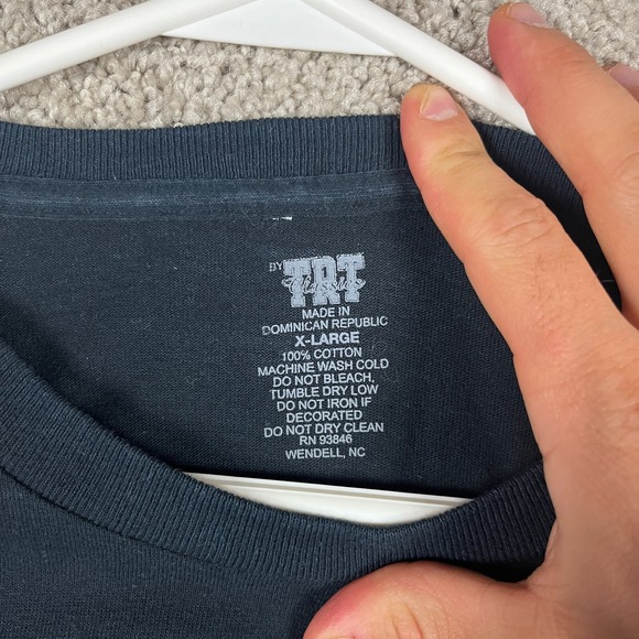 Duke University Black Short Sleeve T-Shirt Mens‎ XL Blue Devils TRT Classics - Picture 3 of 6